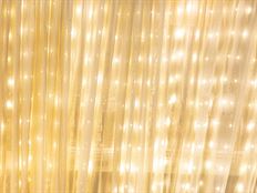 CURTAIN LED 6X8' 900 LIGHT WHT