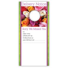 TAG DELIVERY NOTICE 50/PKG