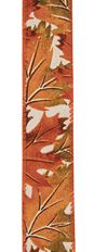 CANVAS LEAVES #9X50YD ORANGE/IVORY