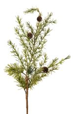 FIR SPRAY PINCONES 37" GREEN