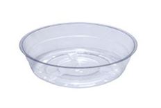 SAUCER 4" PLASTIC 25/PKG