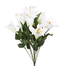 EASTER LILY BUSH X12 21" WHITE