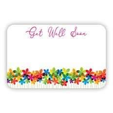 CARD GET WELL SOON 50/PKG
