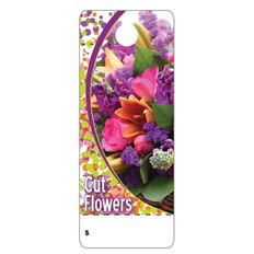 CARE TAGS CUT FLOWERS 100PK