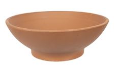 CLAY LOW BOWL 16" ROUND