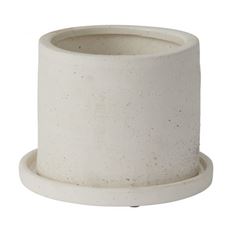 POTTERY EASTON 5.5X4.25" WHITE
