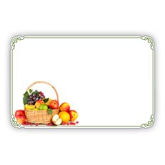 CARD FRUIT NO SENTIMENT 50/PKG
