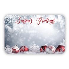 CARD SEASONS GREETINGS 50/PKG