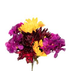 AUTUMN  BUSH X3 14" PNK/RED/YEL