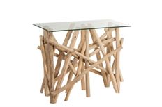 CONSOLE RECT BRANCH 97X78CM NATURAL