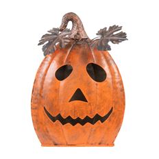 GALV. JACK O' LANTERN 10.25"X7.5"