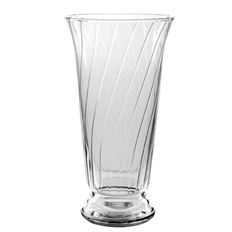 ROMANESQUE VASE 10.5" CLEAR 9/CS