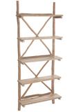 SHELF RACK WALL 5 SHELVES 180CM