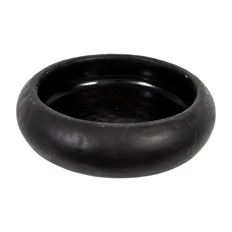 CONCRETE MING BOWL 5.5X19.5" BLACK