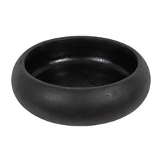 CONCRETE MING BOWL 4.75X15.5"D BLK