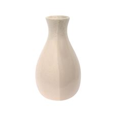 POTTERY VASE 8X5" TAN