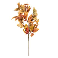 SPRAY 30&quot; MIXED FALL LVS BRY FALLMX