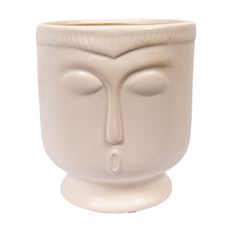 CERAMIC FACE 6" W/BASE WHITE