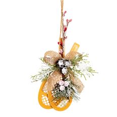 SNOW SHOES 7" WITH HANGER