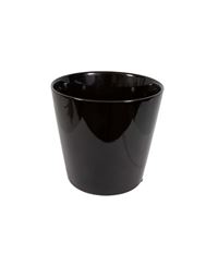 CERAMIC MINIPOT 11CM SH BLACK