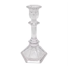 CANDLESTICK 20CM CLEAR