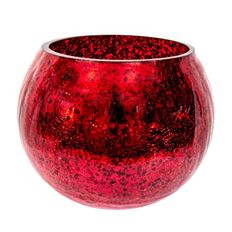 BUBBLE BOWL 16CM MET RED