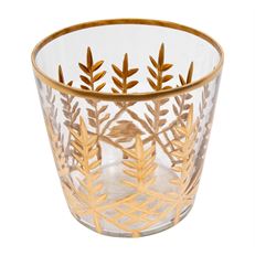 CANDLEHOLDER CHLOE 9.5CM GOLD