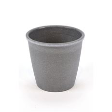 CONTAINER 5.75"X6" PLASTIC GREY