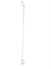 GARLAND BEADED 60CM 3 ASST WHITE