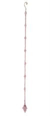 GARLAND BEADED 60CM 3 ASST PINK