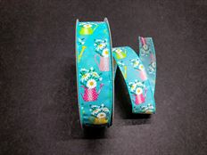 RIBBON WATERING CAN 1.5X50YD AQUA