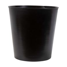 METAL ZINC POT 20CM BLACK
