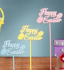 EGGS "HAPPY EASTER" 12PCS/PACK