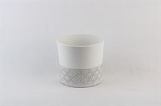 POT 4.75"H 5 1/8"D TT DOLOMITE