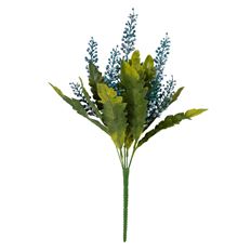 SEED LEAF BUSH X6 18" BLUE