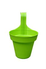 POT HANDRAIL HOOK 11"H 8"D GREEN