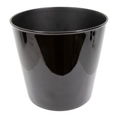 POTTERY 6.25" PLASTIC BLACK