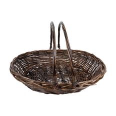 BASKET 17.5" OVAL WILLOW