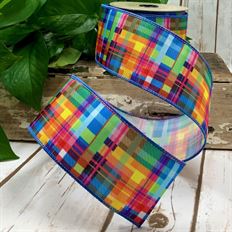 GROSGRAIN 2.5" MIA SPRING 10YD