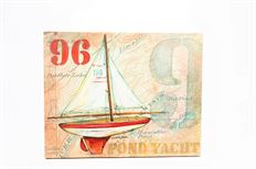 CANVAS ART 16X20" SAILBOAT