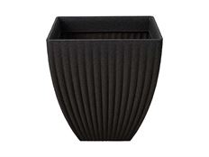 FLOWERPOT 40X40X42CM BLACK
