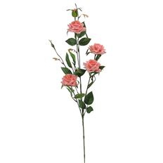 ROSE SPRAY X5 32" PINK