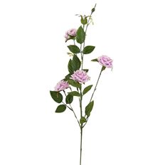 ROSE SPRAY X 5 32" LAVENDER