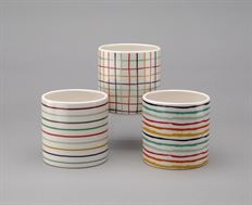 POT 4.25"H 4.5"D CYLINDER DOLOMITE