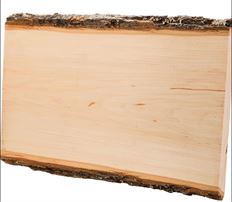 PLANK BASSWOOD 16"L 7-9"W 3/4"H