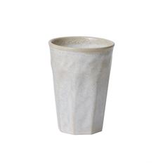POTTERY CUP 5.5X4" WHITE