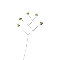 QUINTET RHINESTONE CHAMPAGNE 12/PK