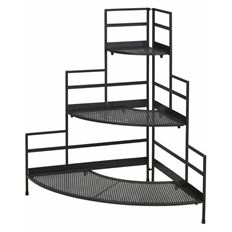 PLANT RACK 3 TIER CORNER SHAPE