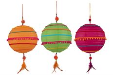 PAPER LANTERN 31CM BOHO