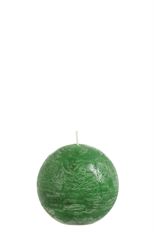 CANDLE BALL 7.5CM GREEN